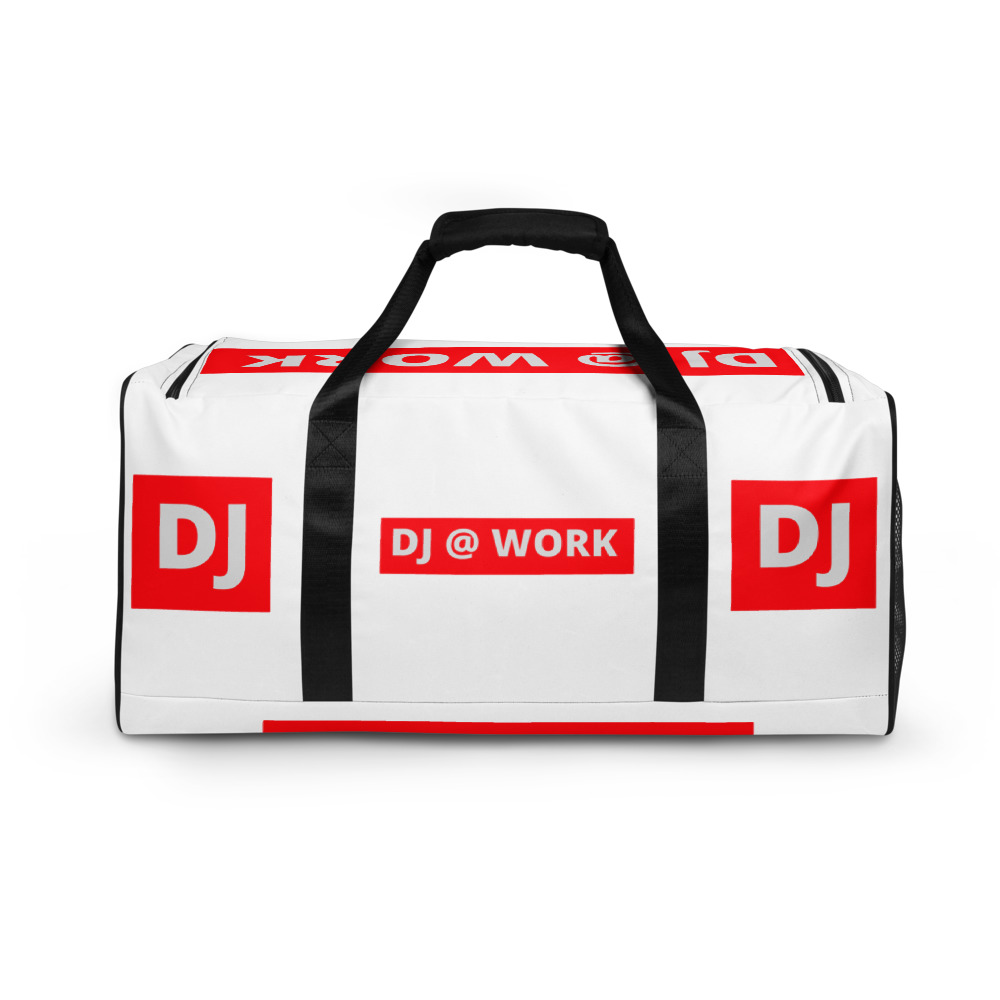 DJ AT WORK Duffle bag – Ziggy Chimp Fun