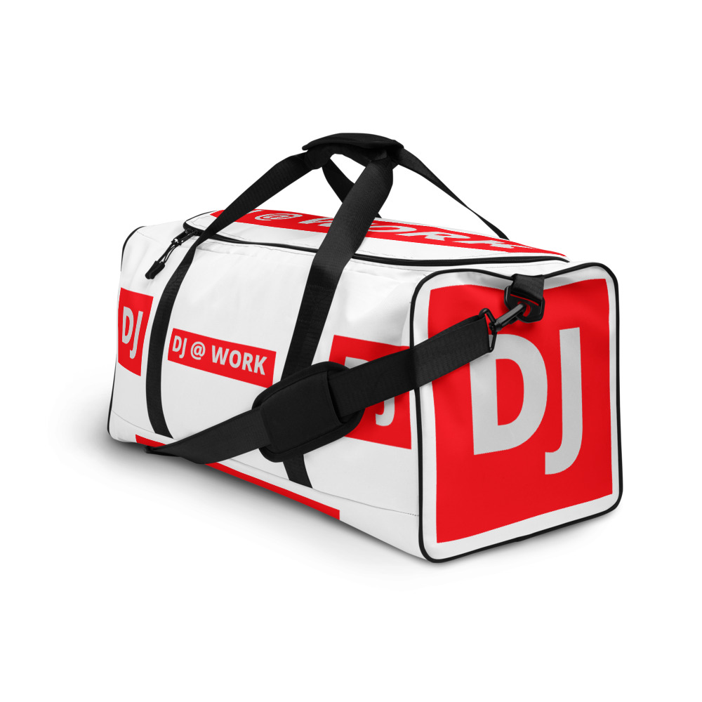 DJ AT WORK Duffle bag – Ziggy Chimp Fun