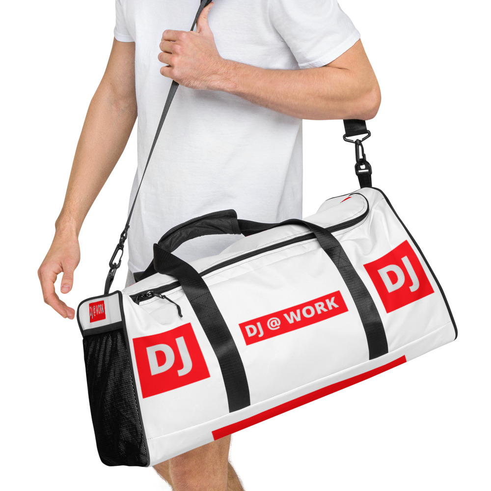 DJ AT WORK Duffle bag – Ziggy Chimp Fun