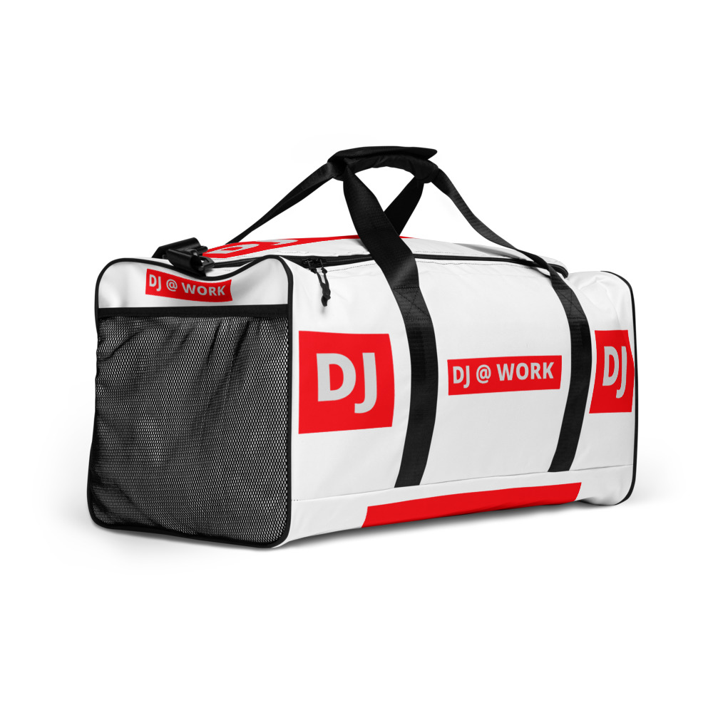 DJ AT WORK Duffle bag – Ziggy Chimp Fun