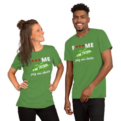 FK ME IM IRISH Short-Sleeve Unisex T-Shirt Satandard