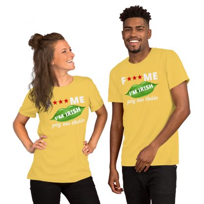 FK ME IM IRISH Short-Sleeve Unisex T-Shirt Satandard - Image 10
